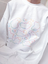 Load image into Gallery viewer, Rainbow Ghostees Sweatshirt
