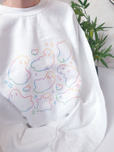 Load image into Gallery viewer, Rainbow Ghostees Sweatshirt
