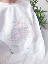 Load image into Gallery viewer, Rainbow Ghostees Sweatshirt