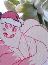 Load image into Gallery viewer, Kitsune - Wood 2.5" Ornament Charm