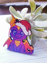 Load image into Gallery viewer, S P Y R O - Wood 2.5" Ornament Charm