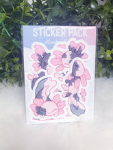 Load image into Gallery viewer, Axolotl Pink Mixed Sticker Pack
