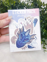 Load image into Gallery viewer, Sea Serpent & Basilisk Sticker Pack - Patreon Edition