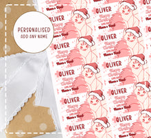 Load image into Gallery viewer, Kitsune / Christmas Present Labels / Gift Label / Personalised
