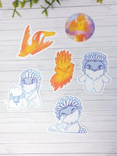Load image into Gallery viewer, Phoenix & Yeti Sticker Pack - Patreon Edition