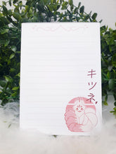 Load image into Gallery viewer, Kitsune Notepad