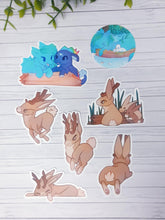 Load image into Gallery viewer, Jackalope & Kelpie Sticker Pack - Patreon Edition