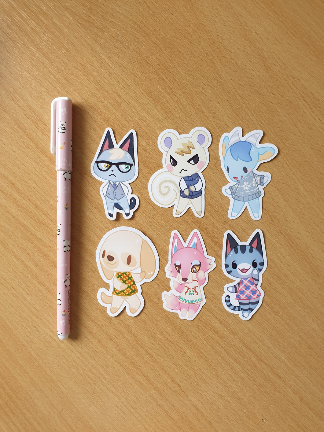 AC Character Stickers 4