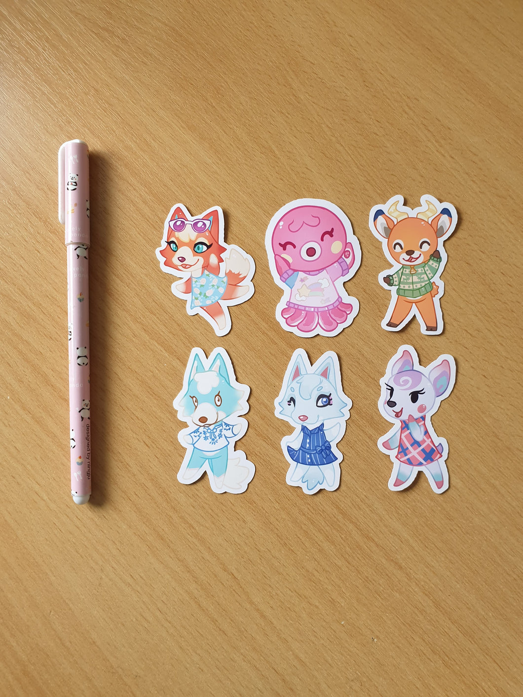 AC Character Stickers 3