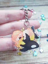Load image into Gallery viewer, Patreon - Orca Mermaid Charm