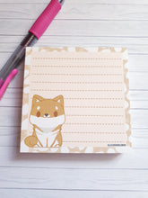 Load image into Gallery viewer, Shiba Square Memopad