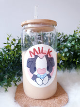 Load image into Gallery viewer, *Preorder* Cow Milk Can Glass