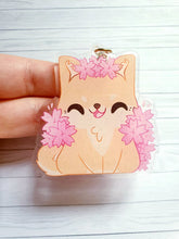 Load image into Gallery viewer, Shiba Inu Glitter 2.5" Acrylic Charm