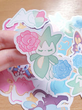 Load image into Gallery viewer, P o k e Stickers