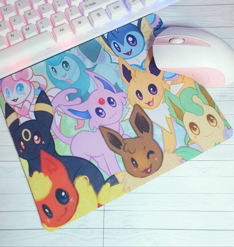 Eeveelutions Mouse Pad