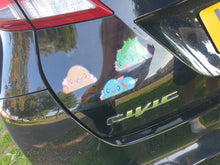 Load image into Gallery viewer, Charmander Peeker Hologrpahic Vinyl Sticker