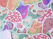 Load image into Gallery viewer, Mushroom Animals Stickers