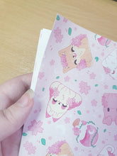 Load image into Gallery viewer, Sakura Animals Wrapping Paper