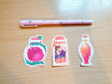 Load image into Gallery viewer, Halloween Glass Jars Stickers