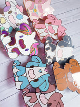 Load image into Gallery viewer, Pink / Pink Cow Pin