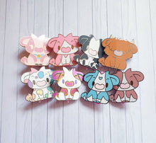 Load image into Gallery viewer, Pink / Pink Cow Pin