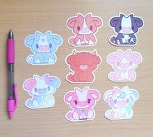 Load image into Gallery viewer, Cow Stickers