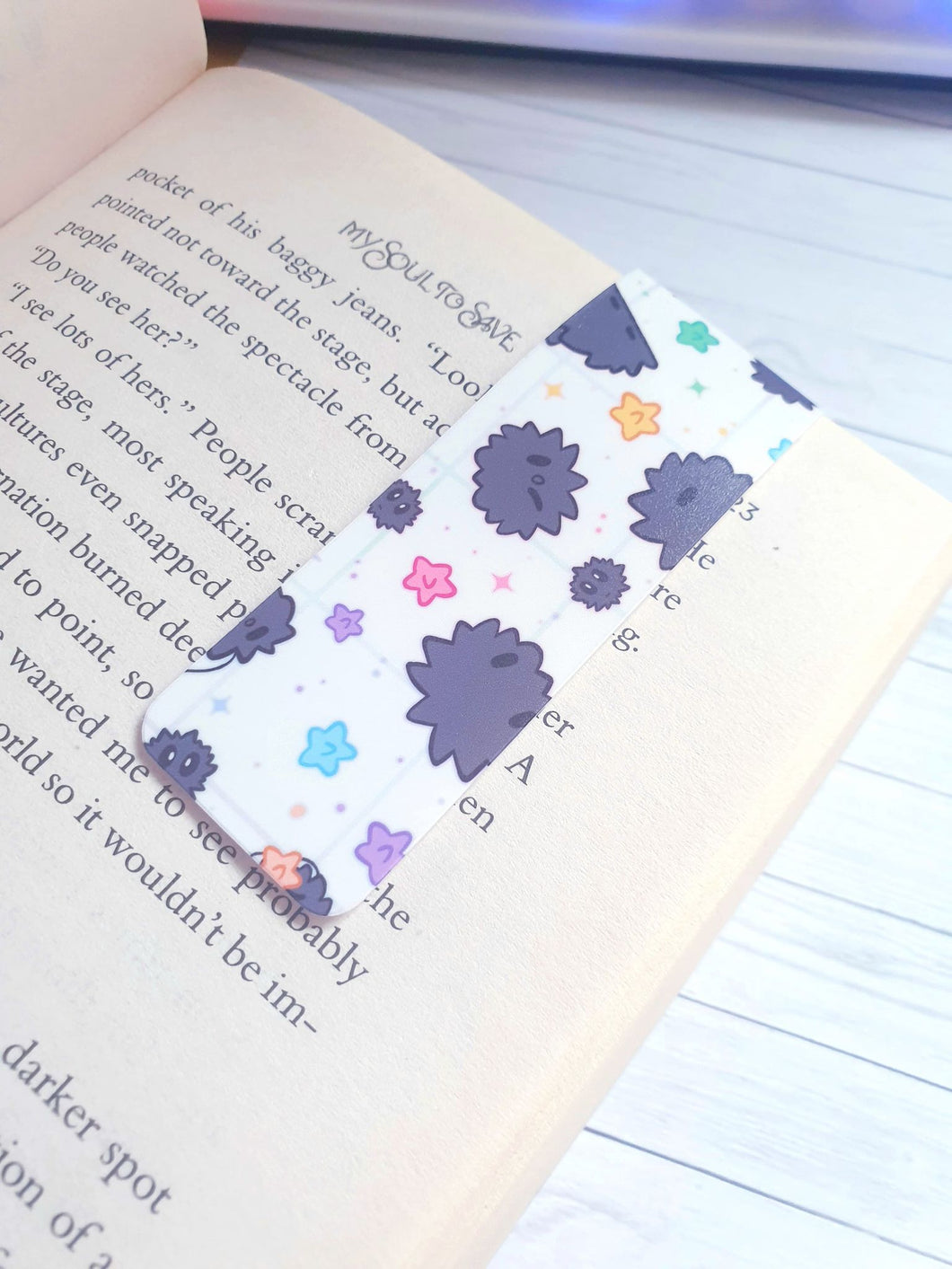 Soot Magnetic Bookmark