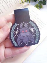 Load image into Gallery viewer, Mothman Magnetic Bookmark