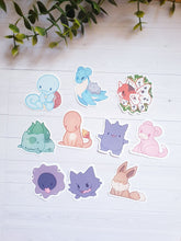 Load image into Gallery viewer, P o k e Set 1 Sticker Pack