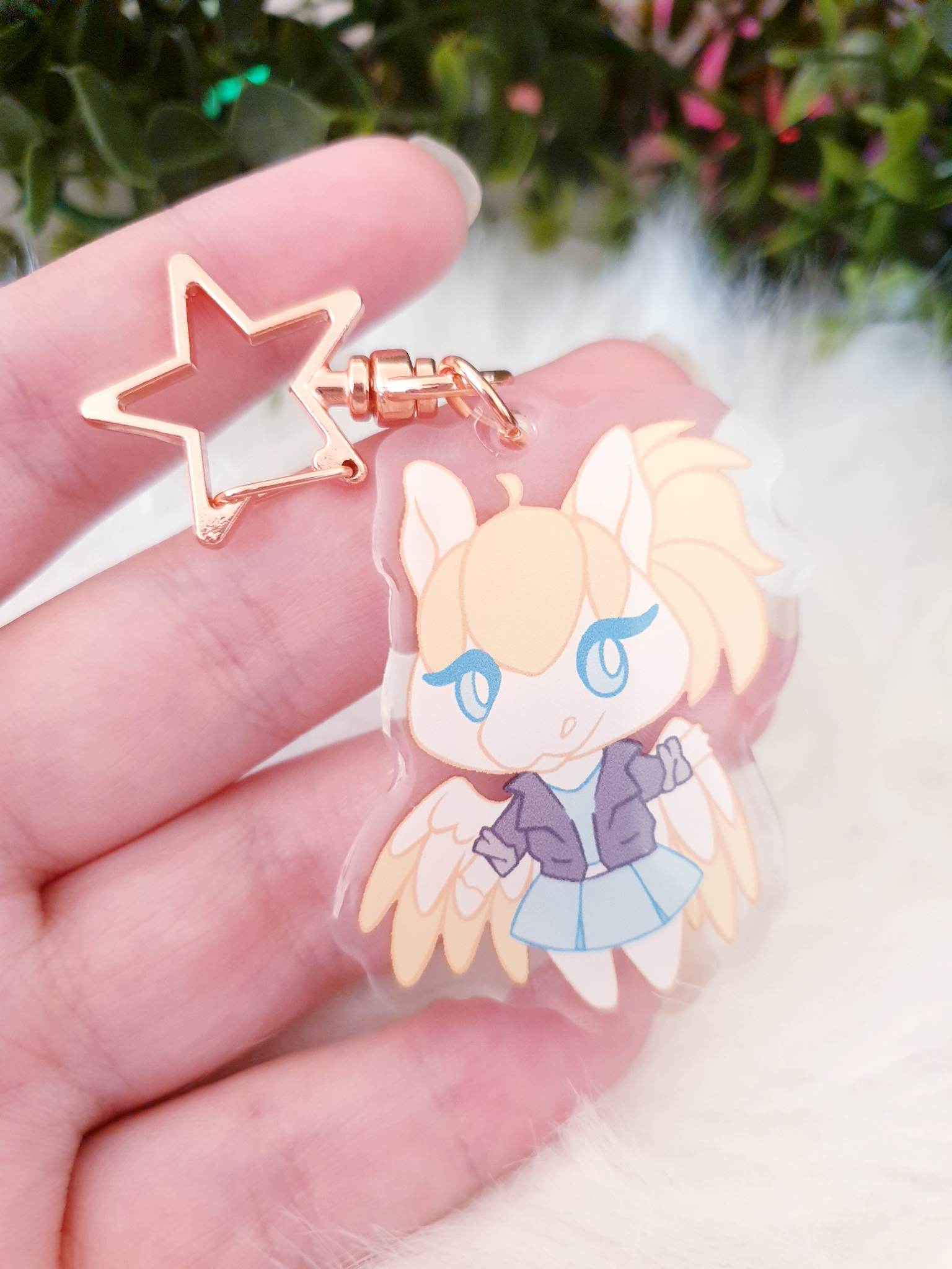 Holographic on sale acrylic charms