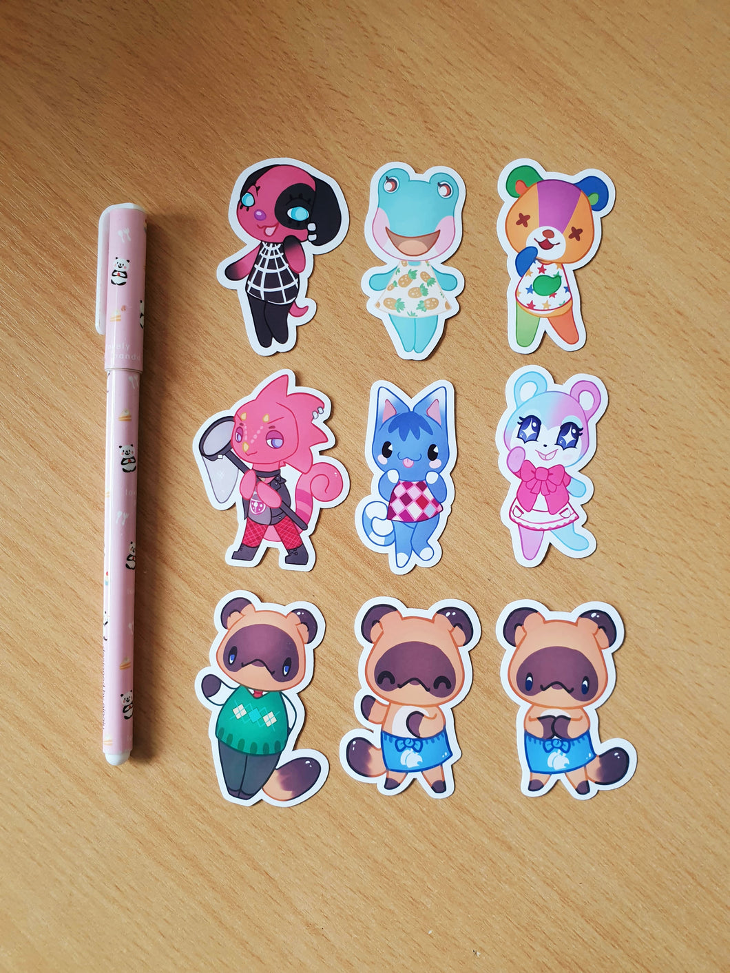 AC Character Stickers 2