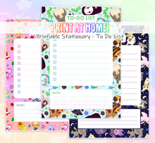Load image into Gallery viewer, Gaming/Anime To do List - Digital Stationary Set
