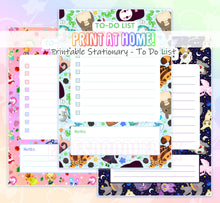Load image into Gallery viewer, Gaming/Anime To do List - Digital Stationary Set