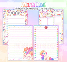 Load image into Gallery viewer, Rainbow Unicorn Digital Weekly Planner
