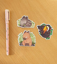Load image into Gallery viewer, Capybara / Tapis / Toucan Stickers