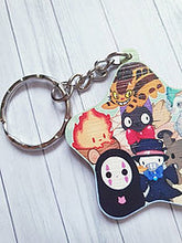 Load image into Gallery viewer, Star G h i b l i 2in Wood Charm