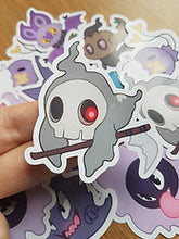 Load image into Gallery viewer, Ghost P o k e Stickers set 1