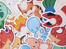 Load image into Gallery viewer, P o k e Chibi Stickers