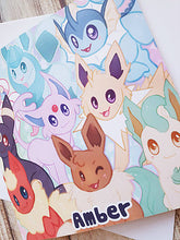 Load image into Gallery viewer, Eeveelution Greeting Card