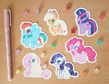 Load image into Gallery viewer, MLP Main Six Sticker Set 2