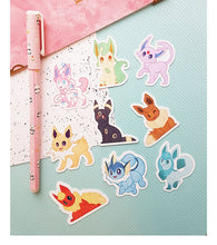 Load image into Gallery viewer, Eeveelution Small Sticker Pack