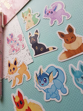 Load image into Gallery viewer, Eeveelution Small Sticker Pack