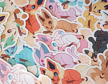 Load image into Gallery viewer, Eeveelution Sticker Pack Halloween