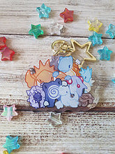 Load image into Gallery viewer, Water P o k e 4 / 2in Acrylic Charm