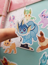 Load image into Gallery viewer, Eeveelution Small Sticker Pack
