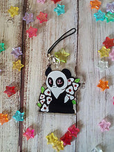 Load image into Gallery viewer, Panda Clear 2in Acrylic Charm