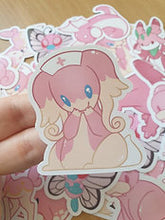 Load image into Gallery viewer, Pink P o k e Stickers 2