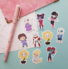 Load image into Gallery viewer, Undertale Sticker Set