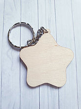 Load image into Gallery viewer, Star Animal Crossing 2in Wood Charm
