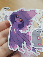 Load image into Gallery viewer, Ghost P o k e Stickers Set 2